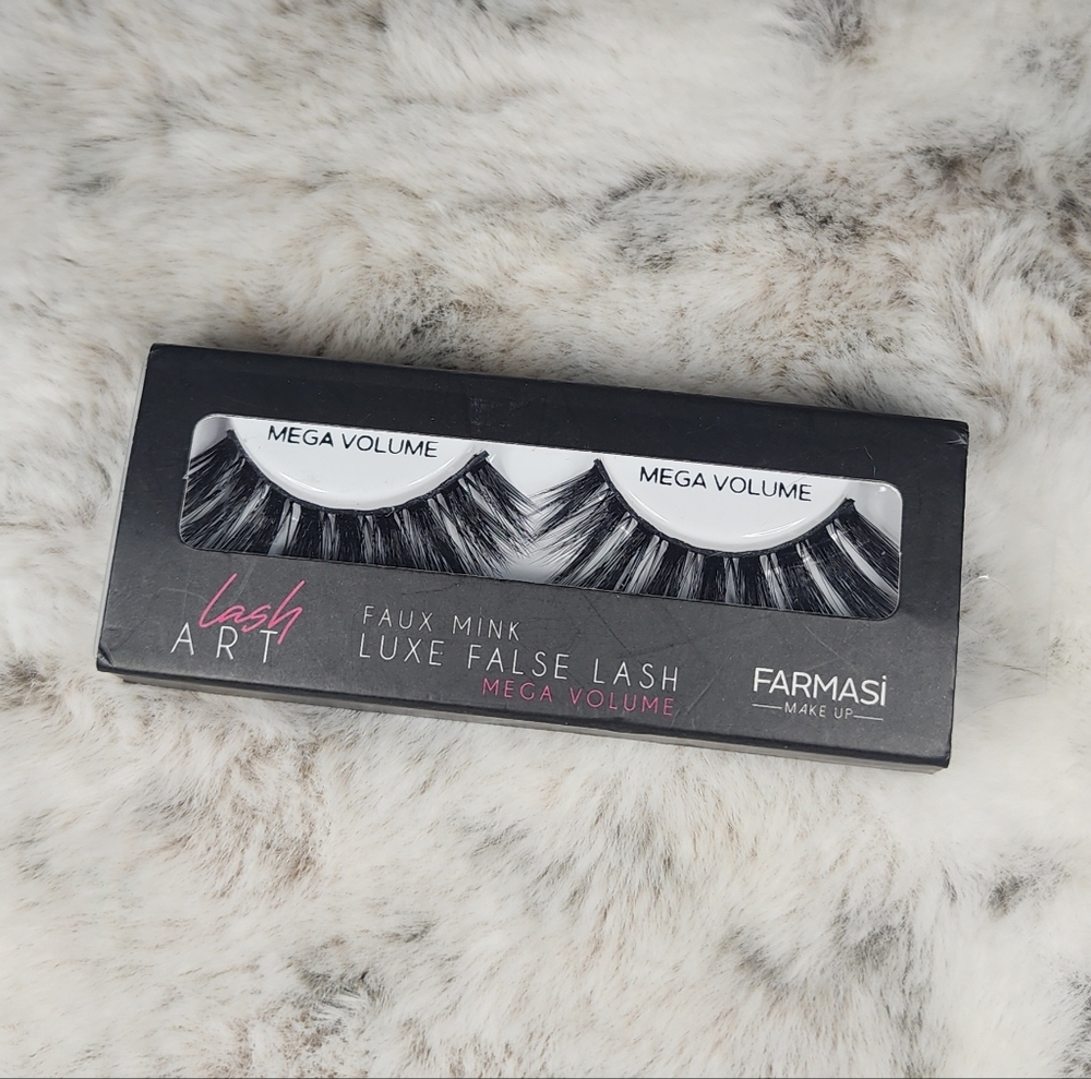 Farmasi Luxe Faux Mink Lashes Mega Volume - Black